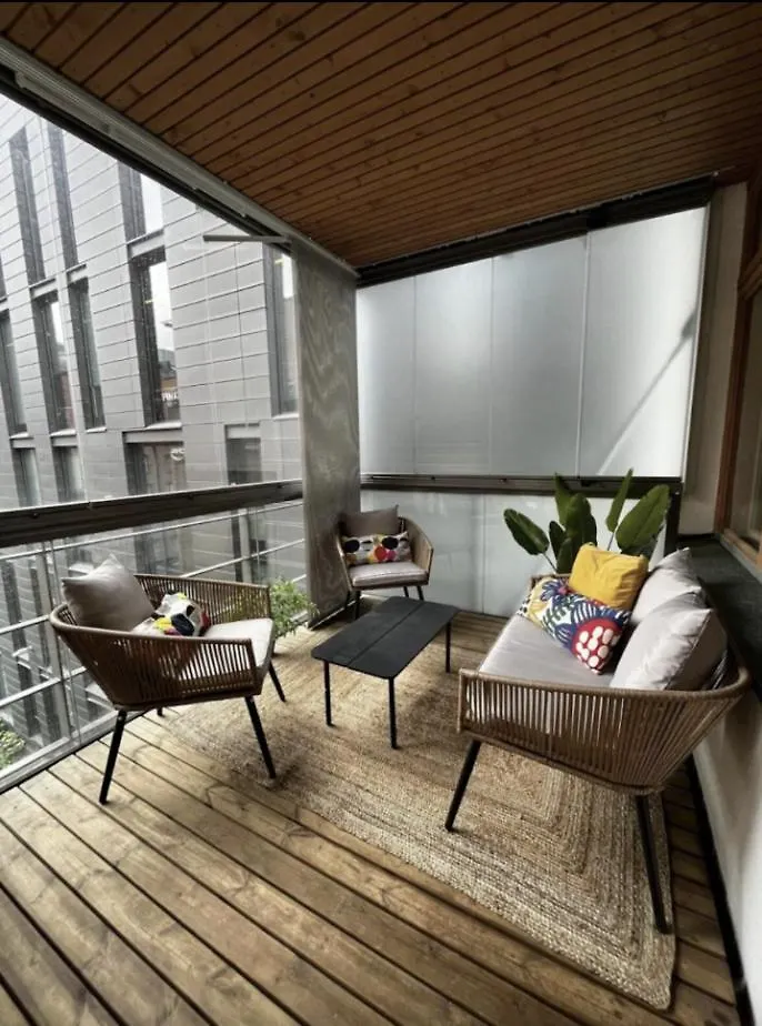 2Ndhomes Stylish 1Br Home With Balcony And Sauna In Kamppi Center Helsinki